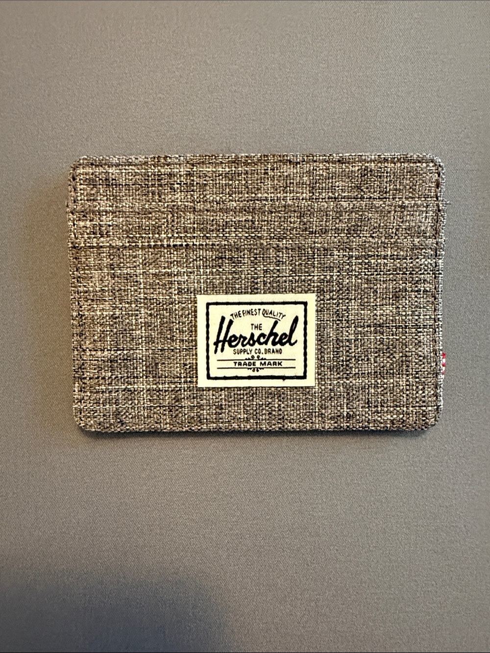 Herschel Classics Charlie Cardholder Wallet ‘Raven Crosshatch’